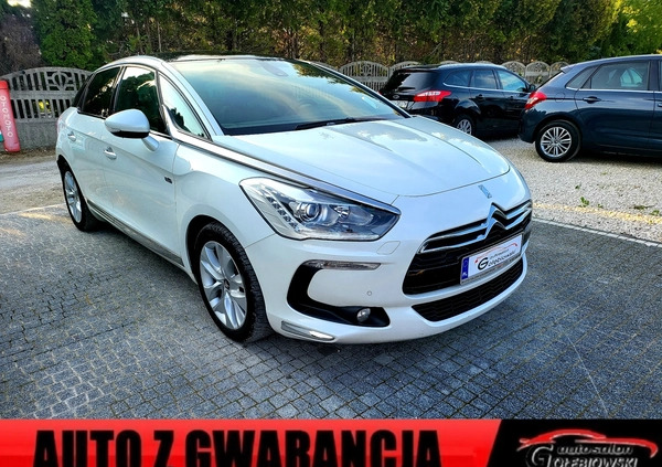 Citroen DS5 cena 44900 przebieg: 179000, rok produkcji 2013 z Uniejów małe 781